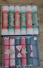 New Lot Of 11 Meri Meri Winter Christmas Trees crackers party favors Tradition 