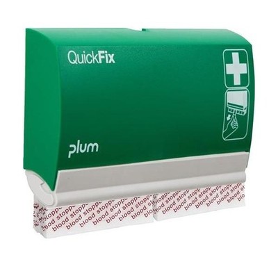 Plum Pflasterspender QuickFix Blood stopper B230xH135xT32ca.mm grün 5510 Plum