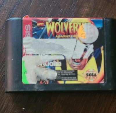 Wolverine Adamantium Rage (Sega Genesis, 1993) Cartridge Only - Tested