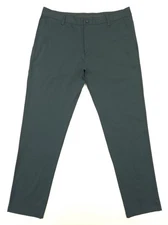 Rhone Mens 36 x 32 Green Commuter Pants Slim Stretch Golf Performance 100161 EUC