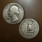 1942 Silver Quarter-90% Silver- No Mint Mark- Special Washington Quarter