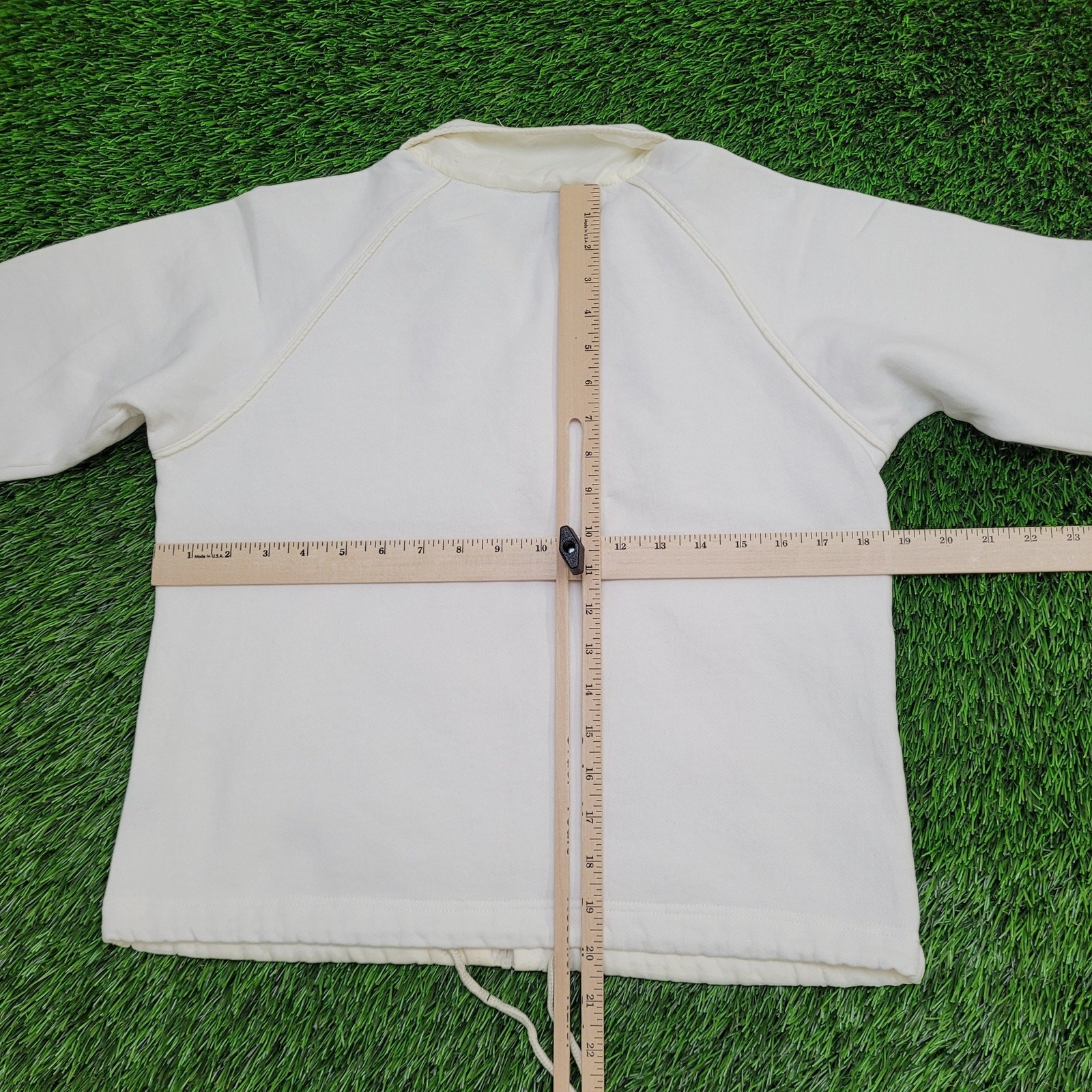 Ralph-Lauren Fleece Jacket Womens Medium 19x20 Boxy Cropped Y2K Style thumbnail 9