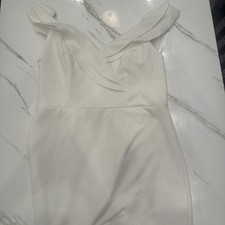 David’s Bridal Little White Dress