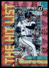 2022 Donruss The Hit List Pink Fireworks Freddie Freeman #7