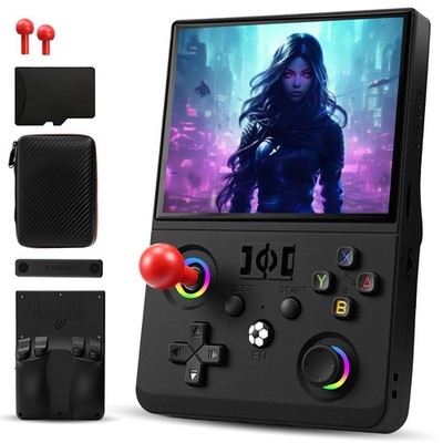 R36MAX   Retro Handheld Game Console, 4.5'' IPS HD Screen 1024*768 Retro Gamin...