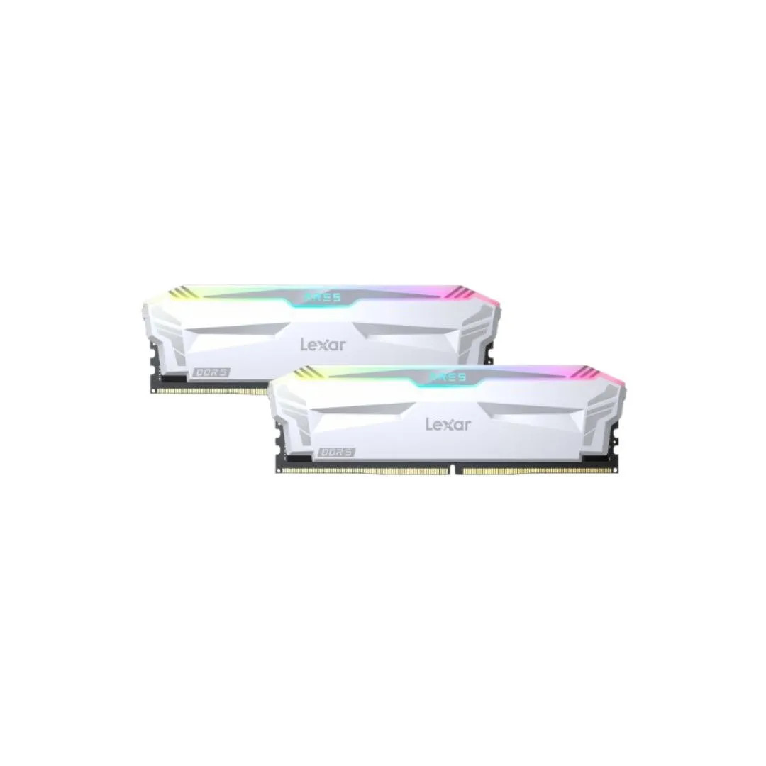 Lexar ARES 6400 DDR5 RGB 2 x 16GB DRAM - White
