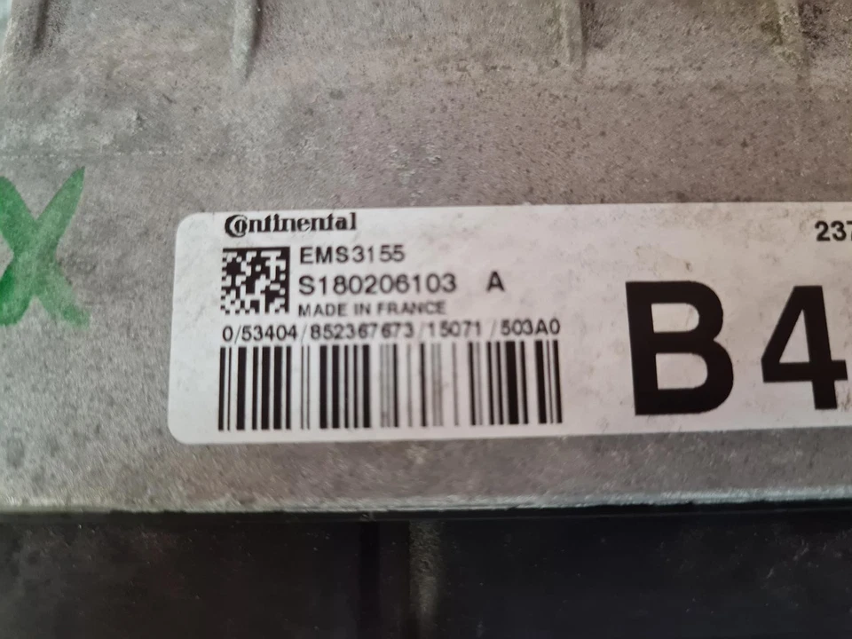 NISSAN QASHQAI MK2 2015 ENGINE ECU 1.2L PETROL H5FT (HRA2DDT) S180206103 - Image 2 of 4