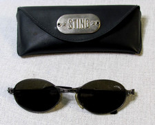 LADIES STING ITALY MOD. 4231 COL. 670 SLEEK SUNGLASSES FRAMES OVAL LENS w/CASE