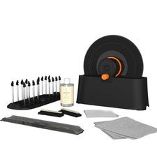 EZ Record Washer, Manual Vinyl Record Cleaner Machine with Easy Spin  Watert...