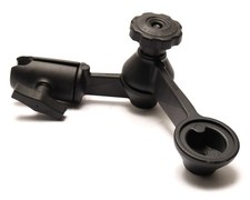 RAM RAM-VB-D-110-1NBU 12" Double Swing Arm w/ Swivel Socket, D Socket