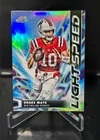 Drake Maye 2025 'Lightspeed' Topps Chrome Cosmic New England Patriots QB #LS-8
