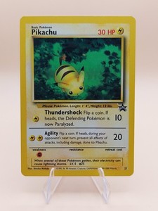 Pikachu Black Star Promo 27 | eBay