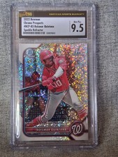 CSG 9.5  2022 Bowman Chrome Speckle Refractor #BCP-83 Roismar Quintana RC / 299