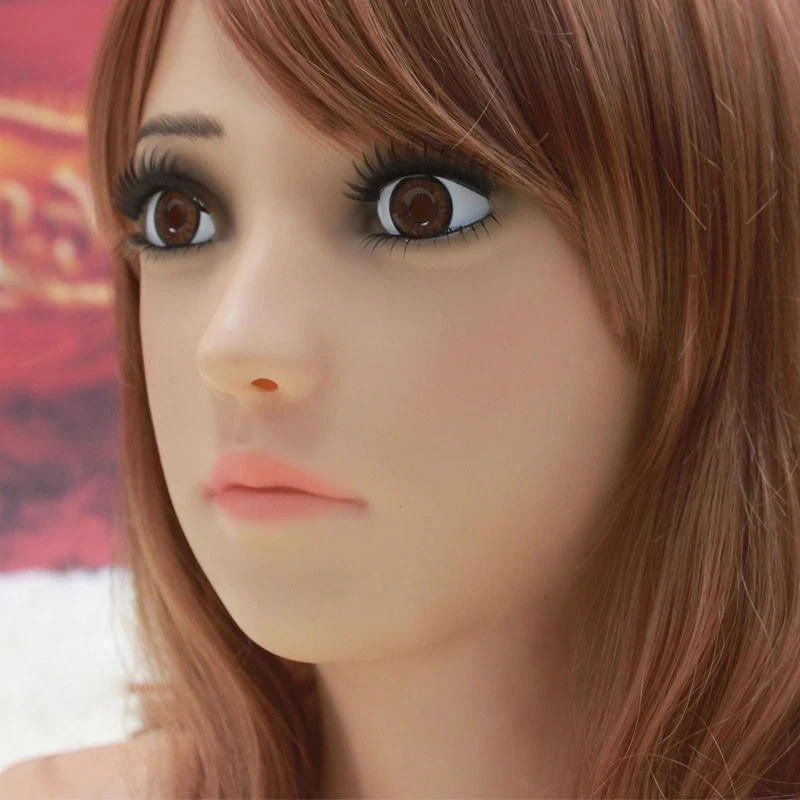 Realistic Silicone Female Head Mask Crossdresser Face Mask For women For Cosplay - Image 3 of 4