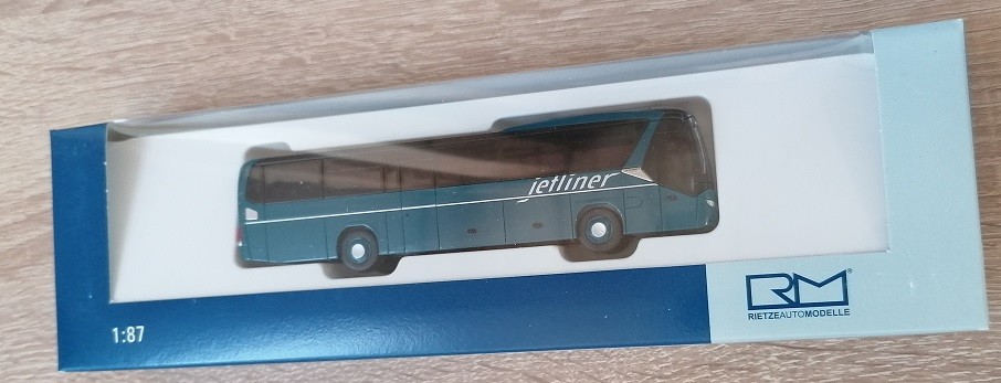 Rietze 69600 - 1/87 Neoplan Jetliner Demonstration Design - New