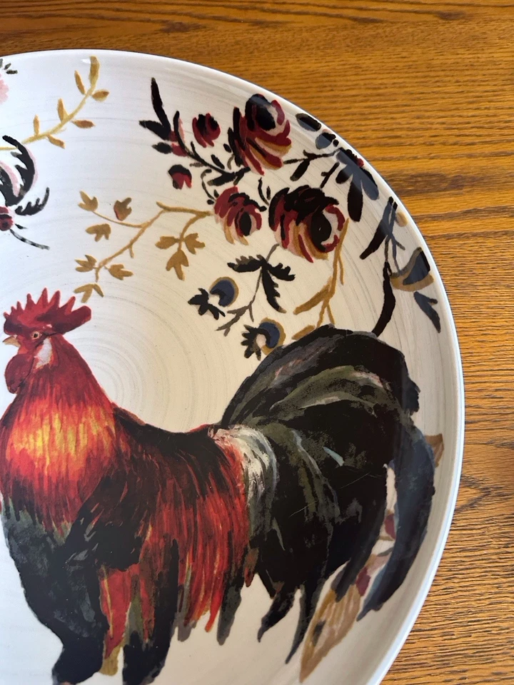 Plato grande de cerámica para servir de gallo Williams-Sonoma Foto 4 de 4