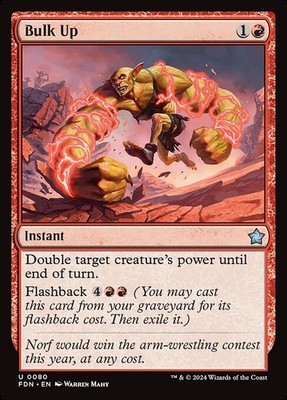 [MTG] Bulk Up (0080) (FDN) NM