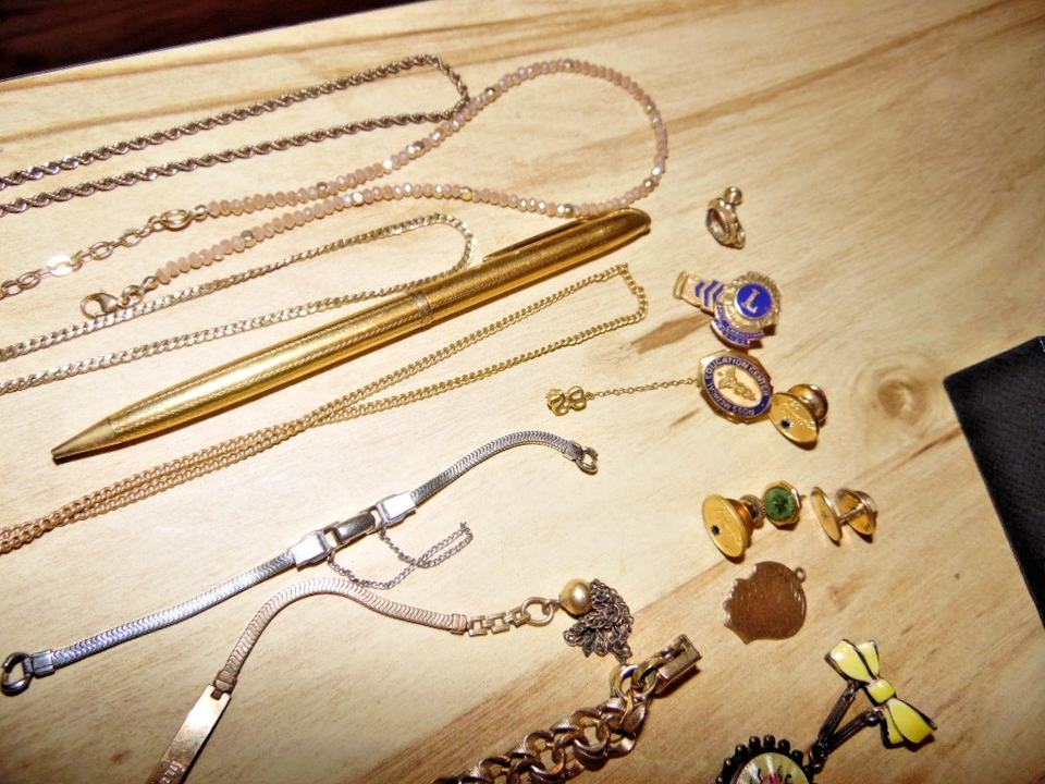 1/10 12K ,1/20 14GOLD FILLED JEWELRY MIXED LOT,Please Read,American ...