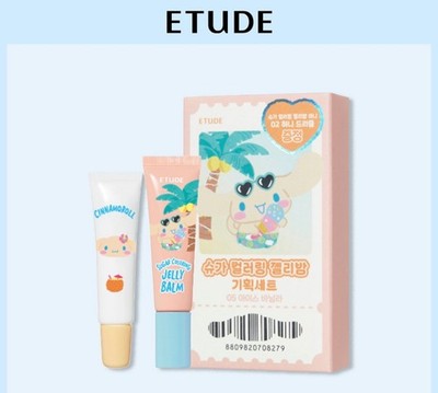 ETUDE x Sanrio Cinnamoroll Jelly Balm Set Lip Balm Limited Edition Korea