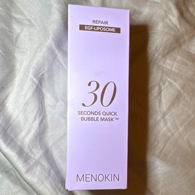 MENOKIN EGF-Liposome Repair Quick Bubble Mask, Hydrating Face 95 ml