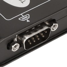 ⁺USB To Serial Adapter 4 RS232 Port COM Reserve Feature DB9 Compact USB To RS232