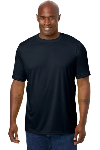 KingSize Men's Big & Tall No Sweat Crewneck Tee