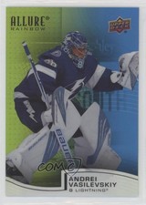 2021 Upper Deck Allure Rainbow Green Blue 49/299 Andrei Vasilevskiy #R-89 0nr3