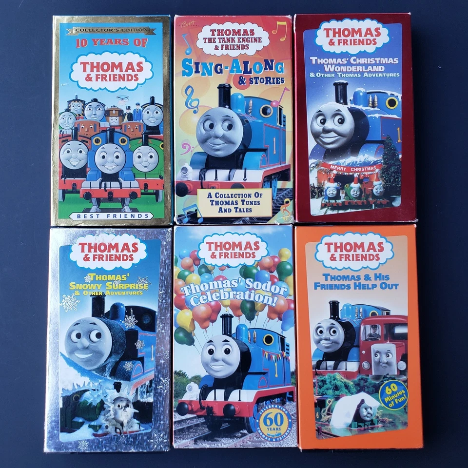 16x Thomas Tank Engine VHS Ringo Starr George Carlin Rare James Learns A Lesson - Image 4 of 4