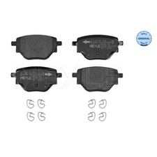 Satz Bremsbeläge Bremsklötze hinten für Opel Corsa F P2JO | 23985480