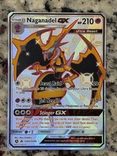 Naganadel GX Holo SV63/SV94! Pokemon Hidden Fates Shiny Vault!