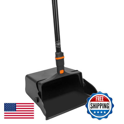 #ad SWOPT 12” Upright Dustpan Standard Combo Ergonomic No Bending $57.07