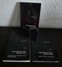 2025 LEXUS IS500 / IS350 AWD / IS350 / IS300 AWD / IS300 OWNERS MANUAL