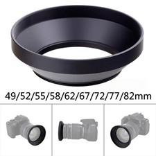 Metal Screw-in Lens Hood Wide Angle 37/39/40.5/49/52/55/58/62/67/72/77mm