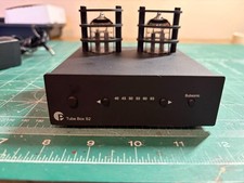 Pro-Ject Tube Box S2 MM/MC Phono Preamplifier (Black)