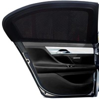 Auto Sonnenschutz 4Er Pack, Uv-Schutz Sonnenblende Netz FüR Seitenfenster,...