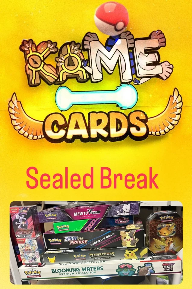 6/14 TTB und SEALED - Break (Celebration, Crown Zenit , 151 und co)