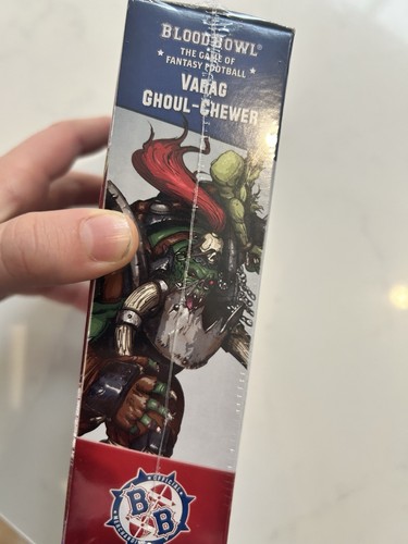 Varag Ghoul Chewer Bloodbowl Black Orks Warhammer Brand New In Box and sealed - Picture 11 of 12