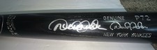 Derek Jeter Autographed Game Model Bat. MLB and Steiner Authenticated