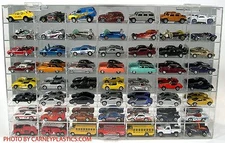 1/64 scale Display Case compatible with Hot Wheels 56 COMP die cast