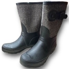 Chooka Womens Waterproof Mid Cafe Racer Herri...