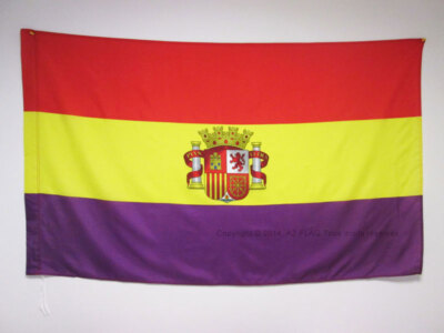 Drapeau Espagne - véritable drapeau Espagnol en tissu