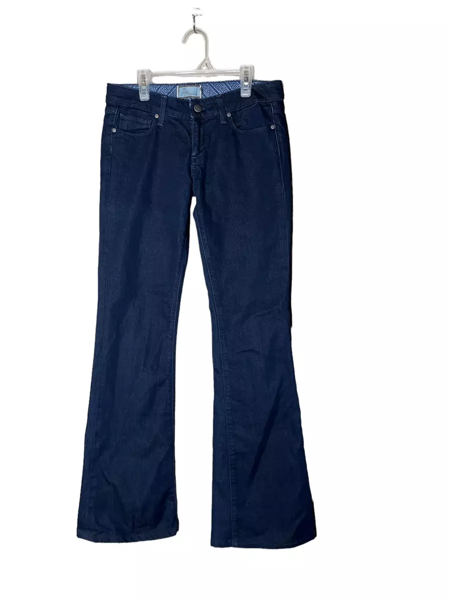 Paige Laurel Canyon Low Rise Bootcut Jeans Size 28