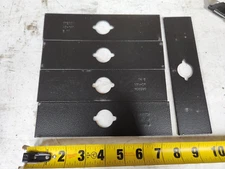 50 pcs) Oregon 40-141 Edger Blade 8" Length x 1" Center Hole x 0.120" Thickness