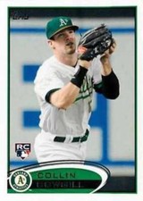 2012 Topps #502 Collin Cowgill NM-MT RC Athletics