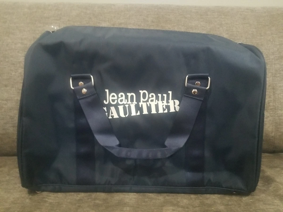 NEW JEAN PAUL GAULTIER MEN S WEEKEND DUFFLE TOTE TRAVEL BAG SPORTS GYM ETC