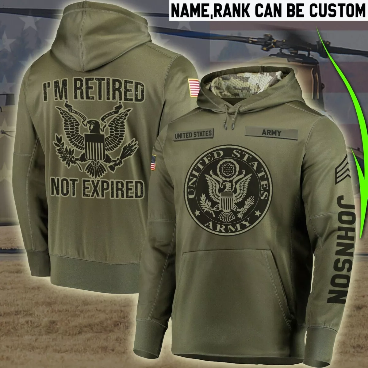 The Personalized U.S. Army Track Jacket