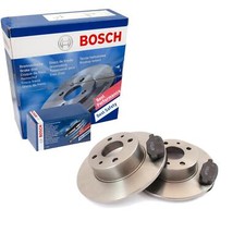 BOSCH Satz Bremsbeläge + Bremsscheiben Voll vorne für Ford Fiesta IV JA JB 