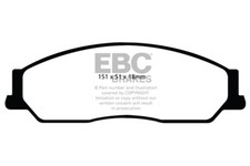 Pastiglie freno anteriori EBC Greenstuff per Toyota (Aus/NZ) Avalon 3 (2003>06)