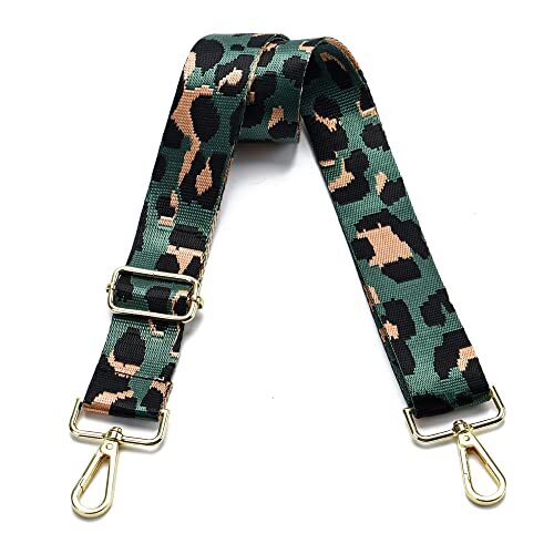 Purse Strap Gold Hardware Replacement Crossbody Bag Gold Hardware-Leopard-C26