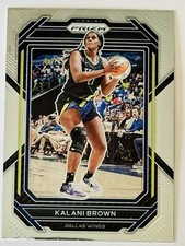 2023 Panini WNBA Prizm Basketball Base Card #22 Kalani Brown Dallas Wings